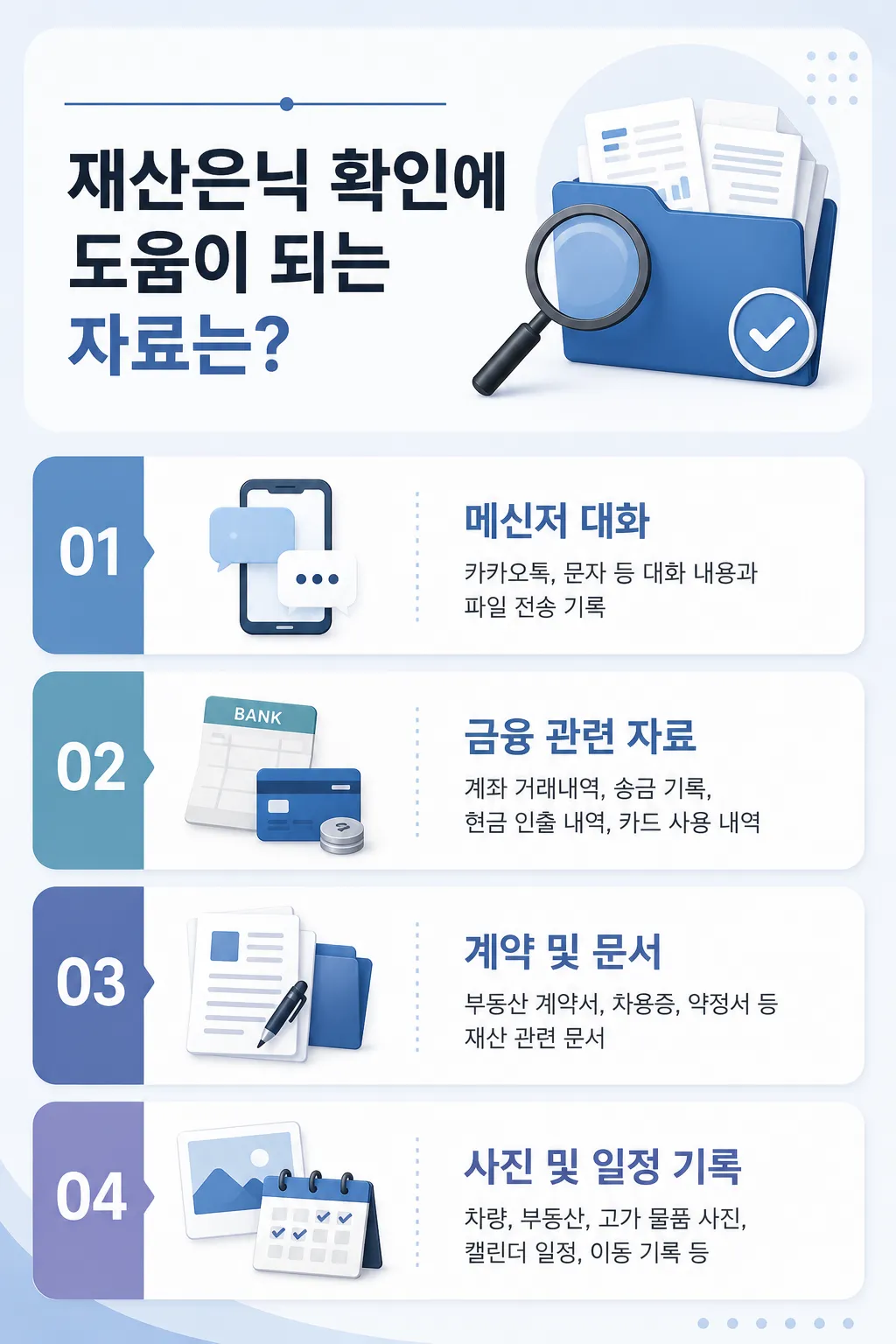 재산은닉 여부를 확인하기 위한 디지털포렌식 활용 방법
