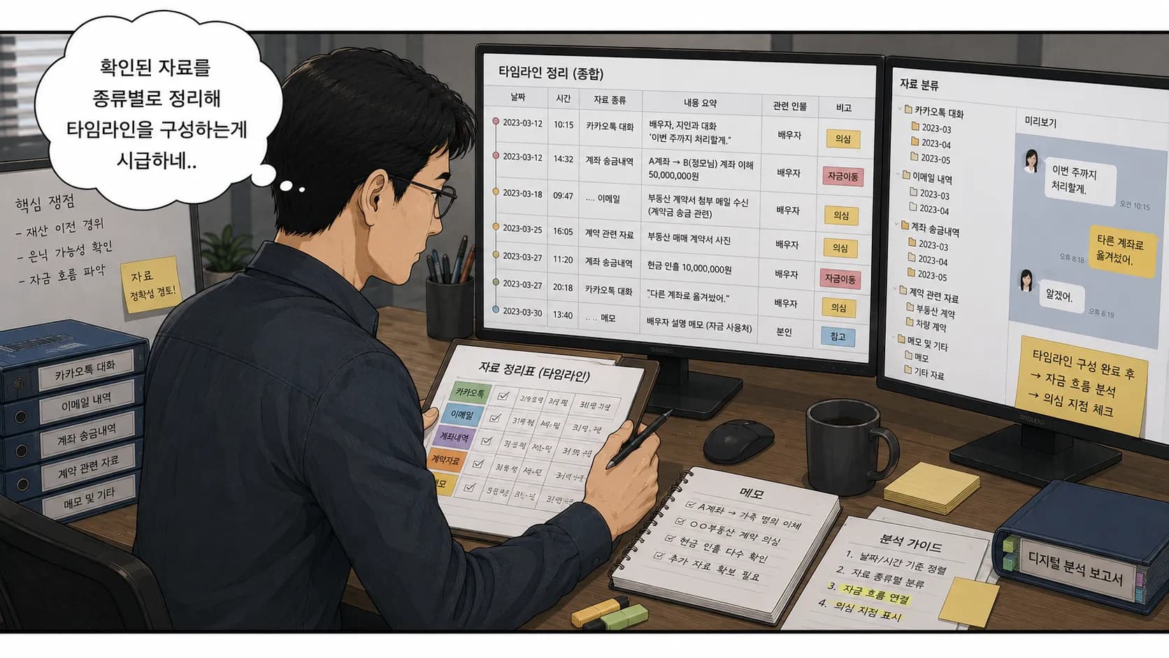 재산은닉 분쟁에서 객관적인 자료 확보가 중요한 이유