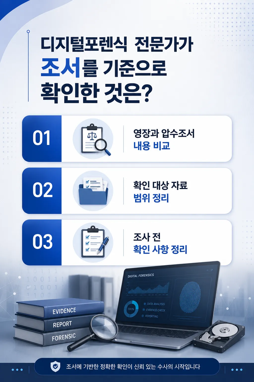 압수수색영장 범위와 전자정보 확인 과정을 알아보기