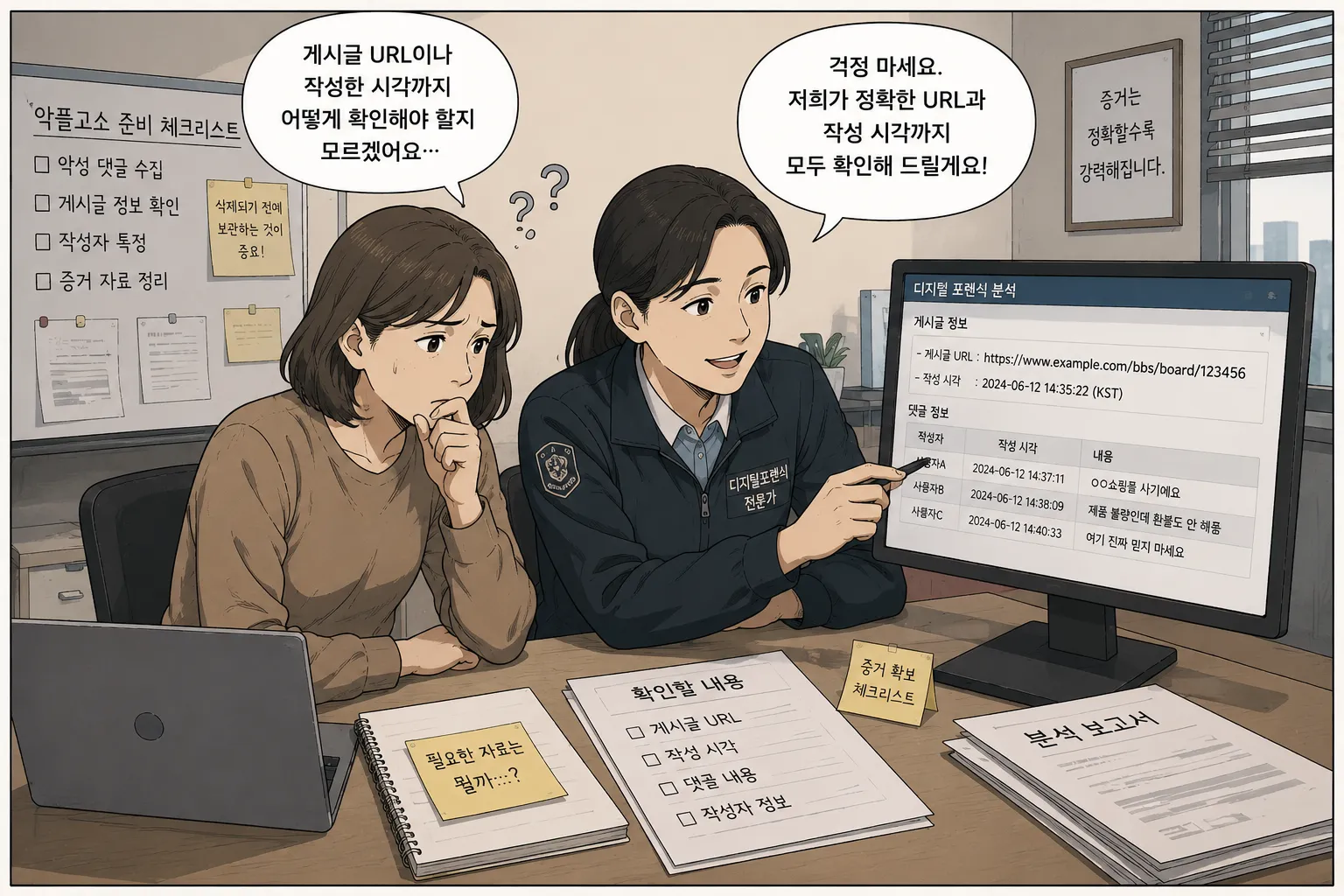 악플고소 절차와 수사 진행 과정 한눈에 알아보기