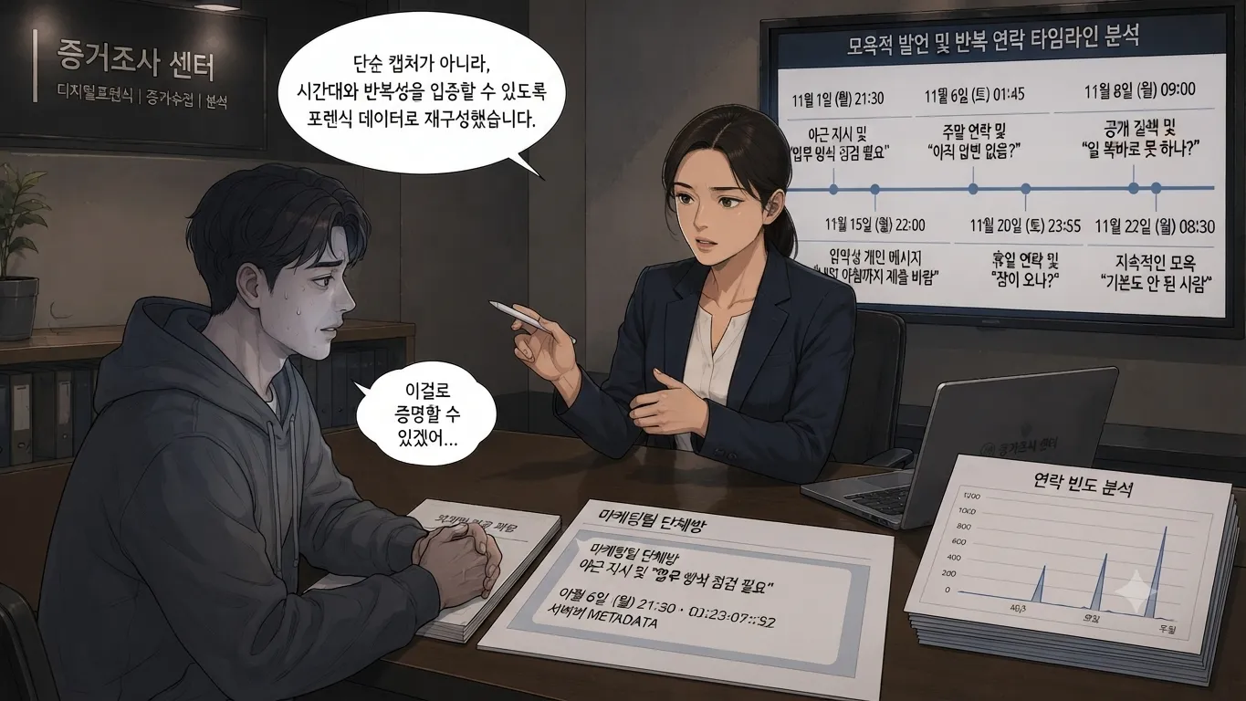 직장내 괴롭힘 증거를 체계적으로 정리하는 방법 알아보기