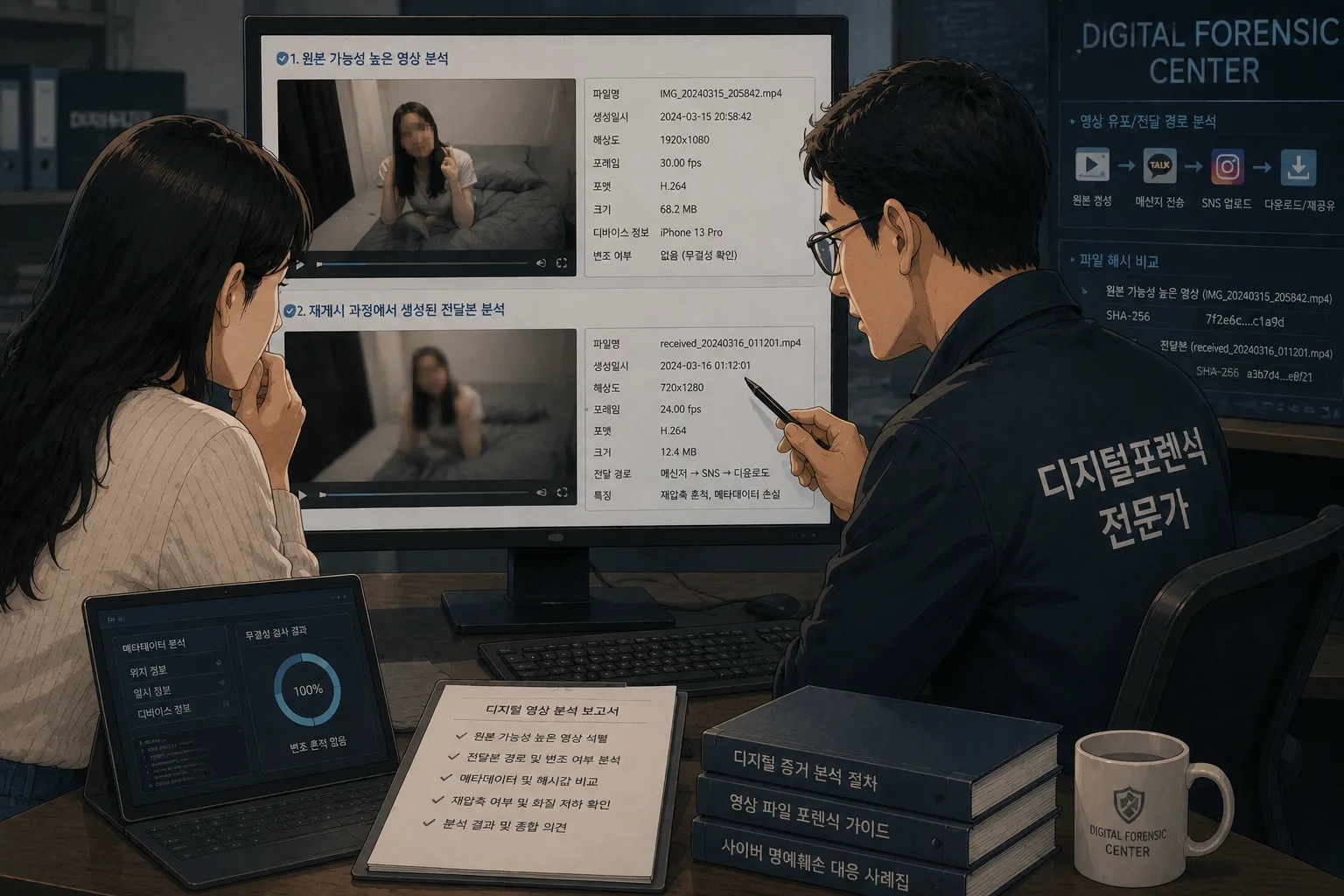 딥페이크고소 사건에서 영상 원본 확인이 중요한 이유