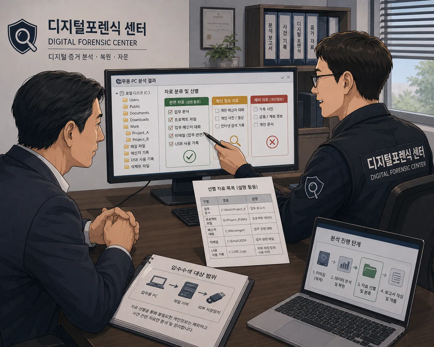 컴퓨터포렌식이 필요한 사건과 활용 사례 살펴보기
