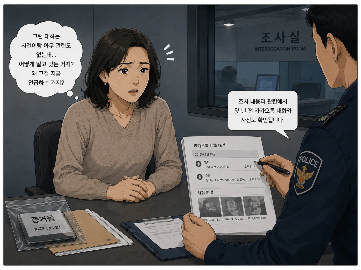 영장범위초과자료 해당 여부를 확인하는 검토 방법