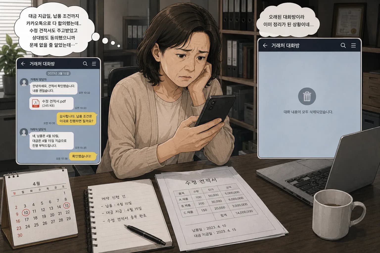 카톡증거를 객관적으로 확보하는 디지털포렌식 분석 방법
