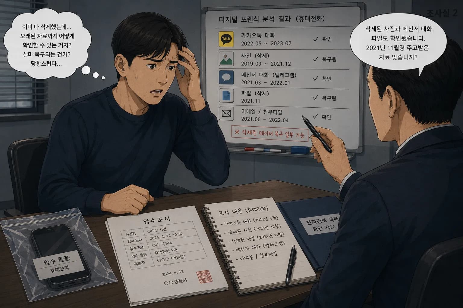 모바일포렌식으로 객관적인 증거를 확보하는 방법