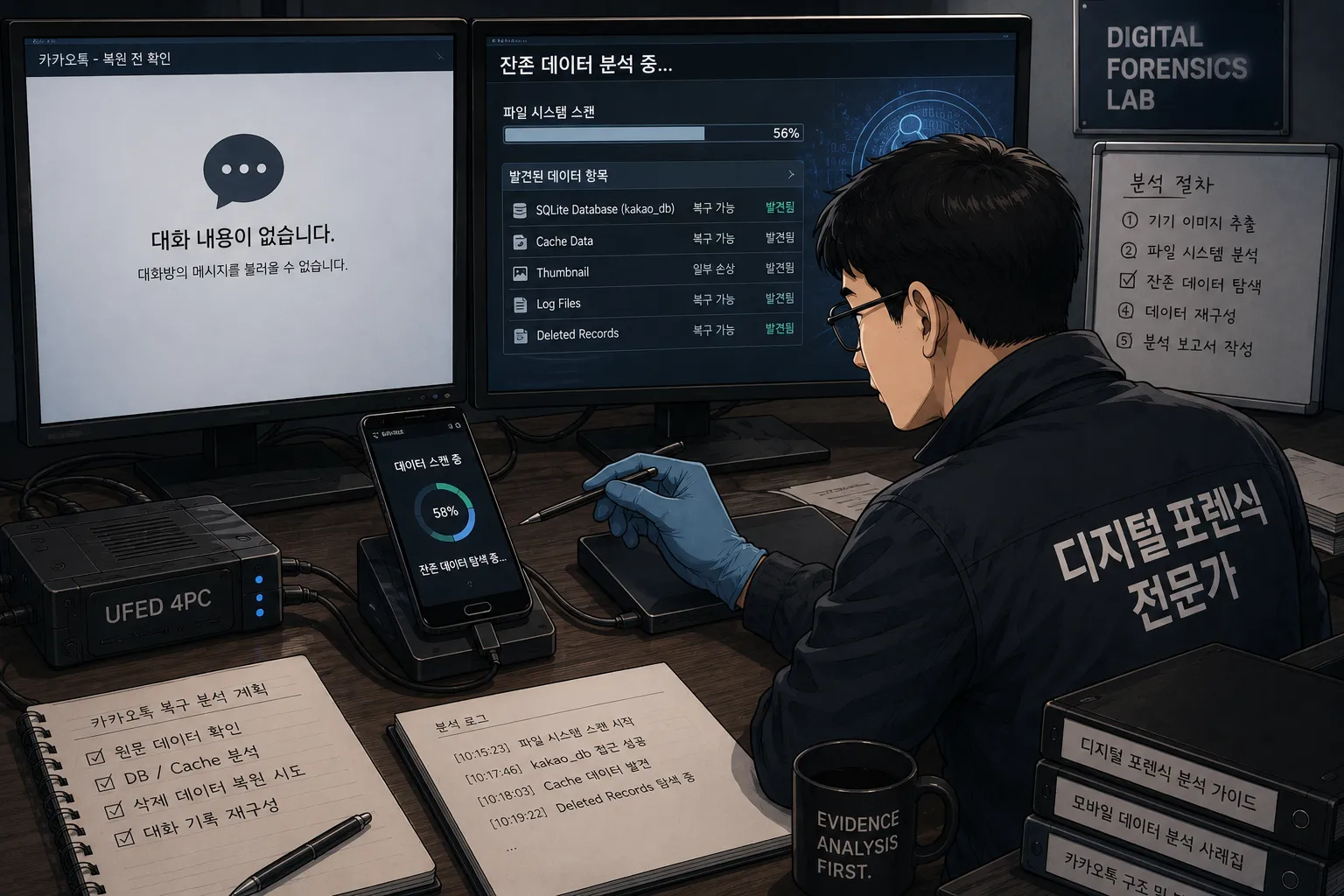 포렌식복구를 위한 저장매체 보존이 중요한 이유