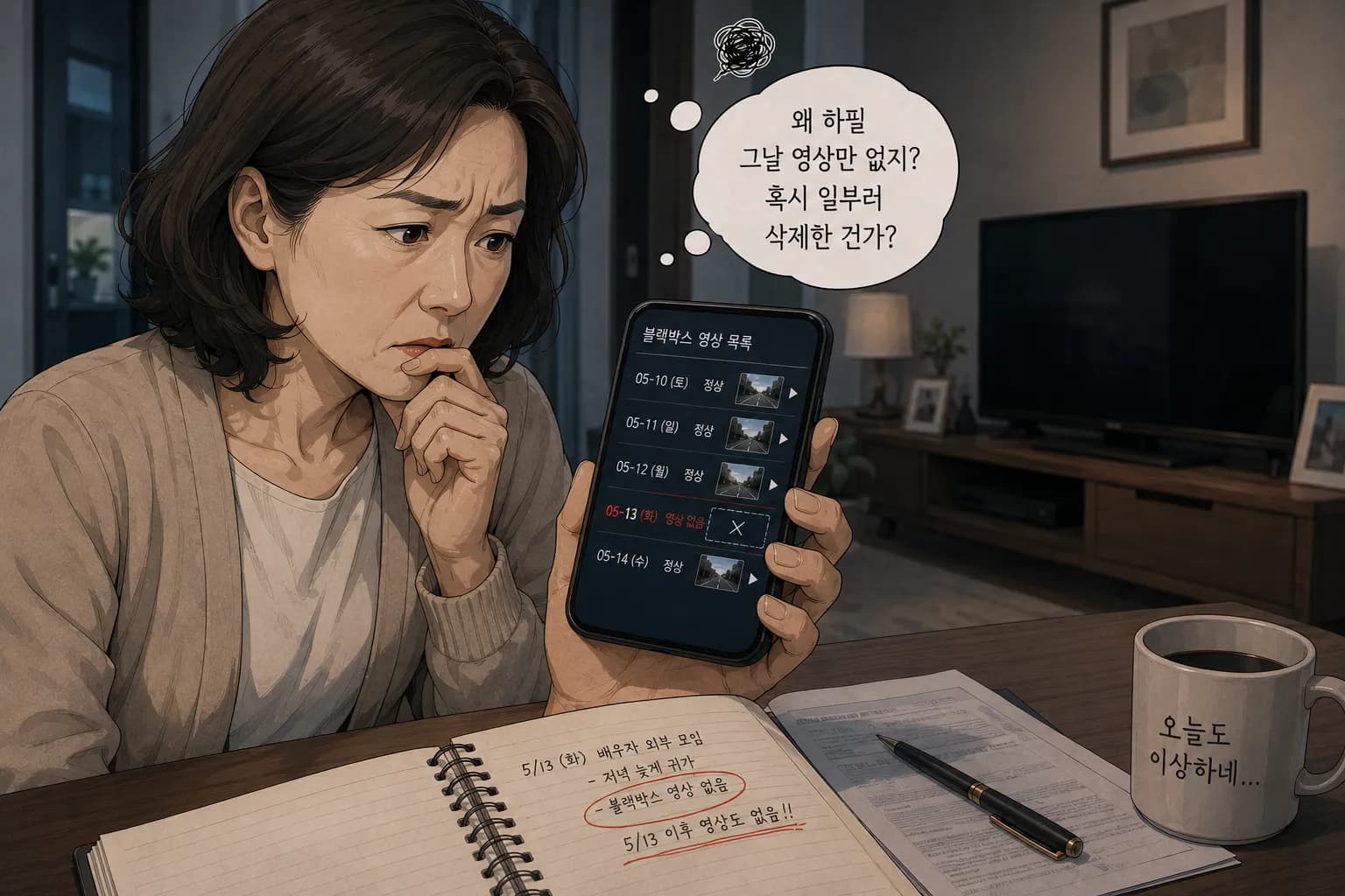 블랙박스영상복구 결과를 증거로 활용하는 디지털포렌식 과정